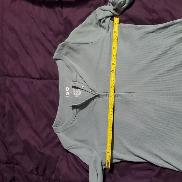 long sleeve Henley shirt - Picture 7 of 8